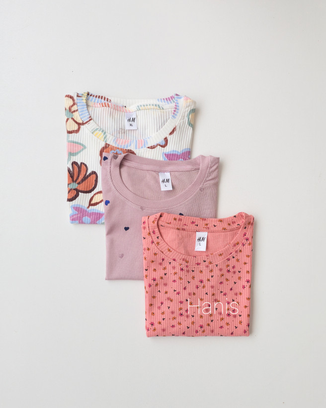 کراپ کبریتی گل گلی وارداتی برند H&M