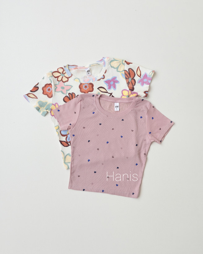 کراپ کبریتی گل گلی وارداتی برند H&M