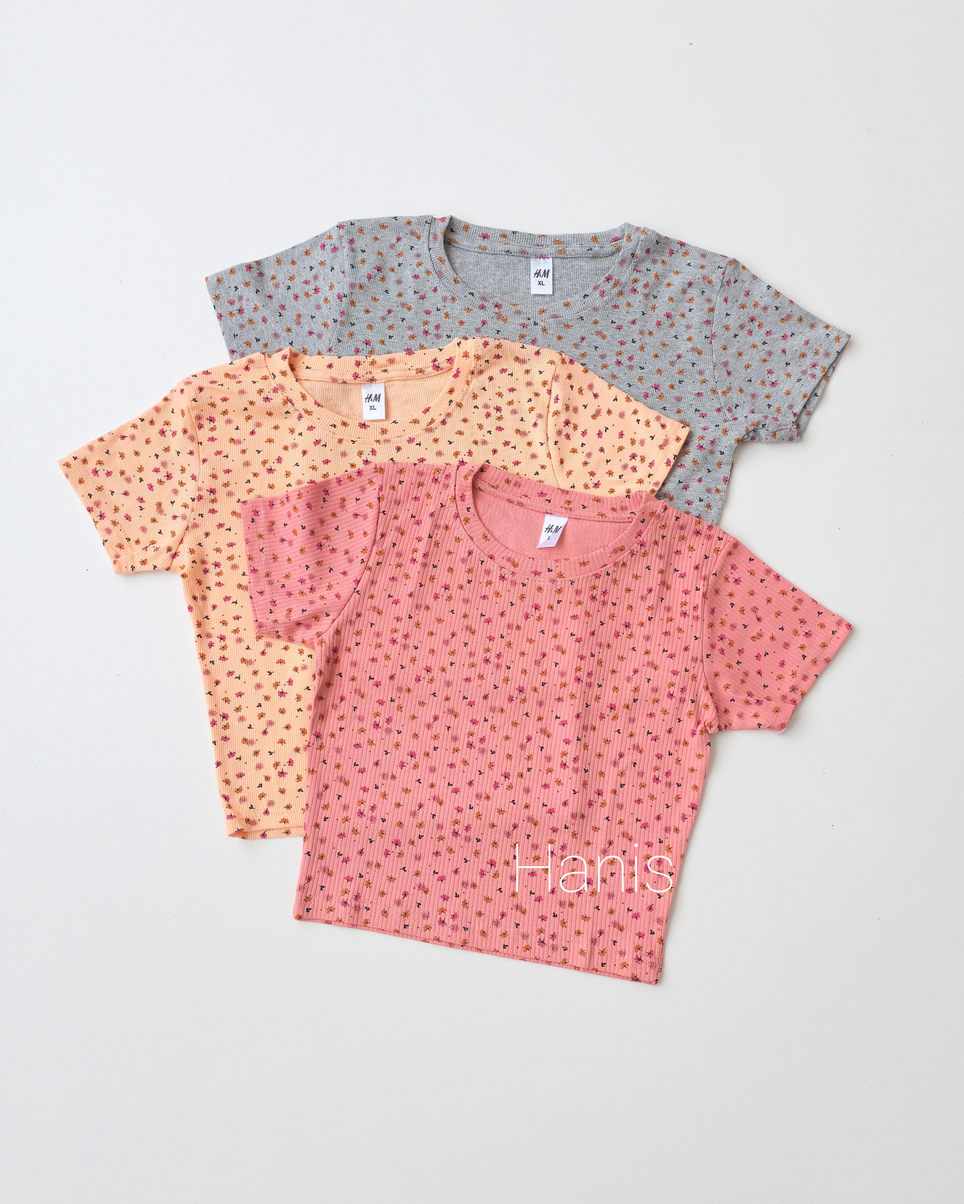 کراپ کبریتی گل گلی وارداتی برند H&M