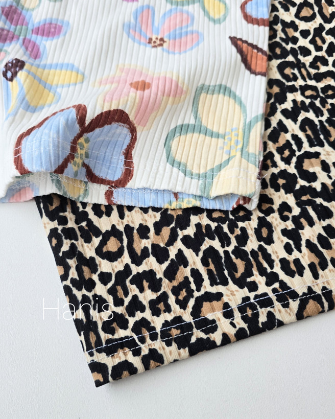 کراپ کبریتی گل گلی وارداتی برند H&M
