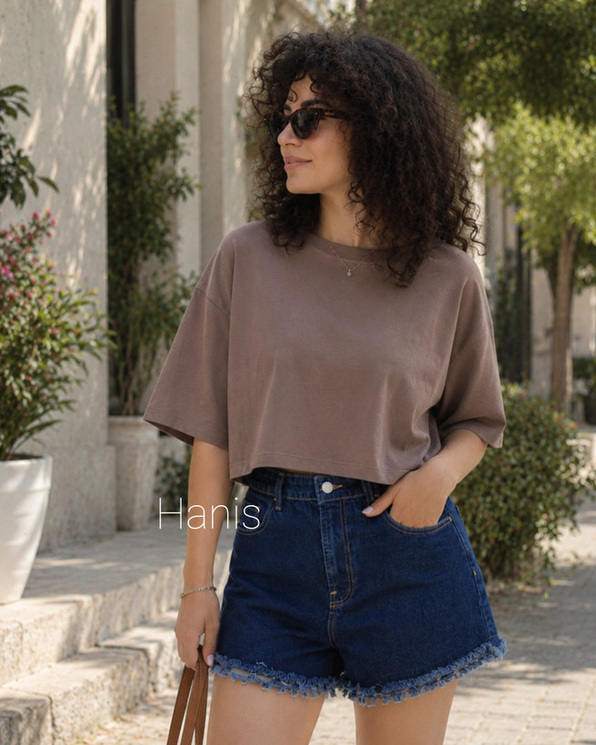 شلوارک جین وارداتی سرمه ای