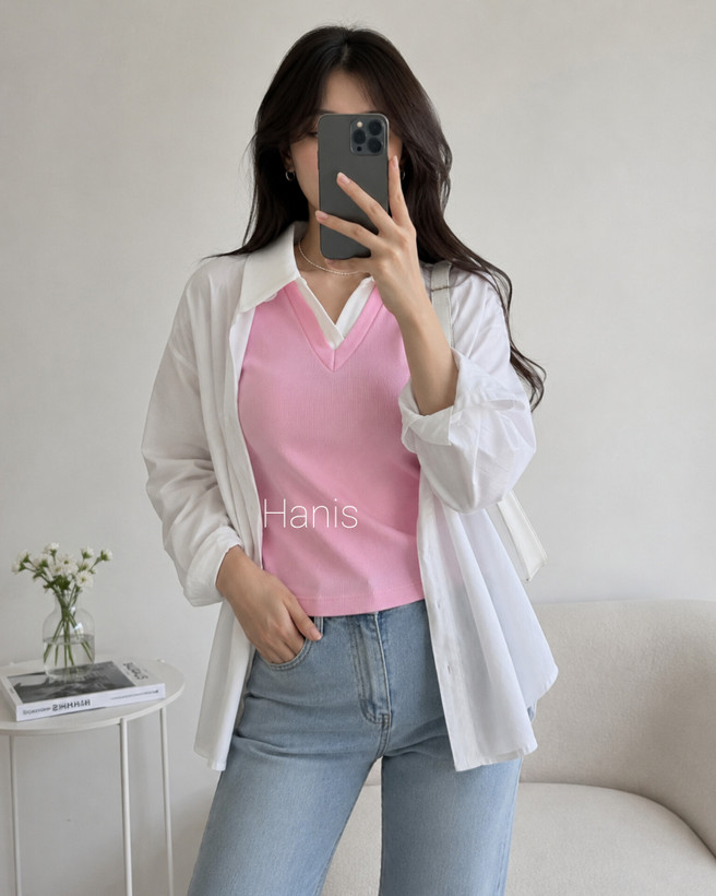 پلوشرت دو یقه سوپر پنبه درجه یک زنانه