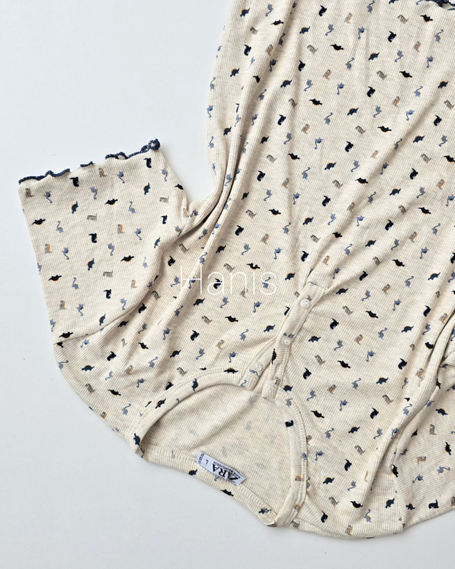ست کراپ و شورتک کبریتی یقه هفت دکمهدار چیندار زنانه ZARA